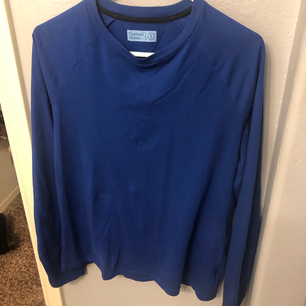 Outdoor voices long sleeve T-shirt